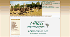 Desktop Screenshot of mhoufarm.de